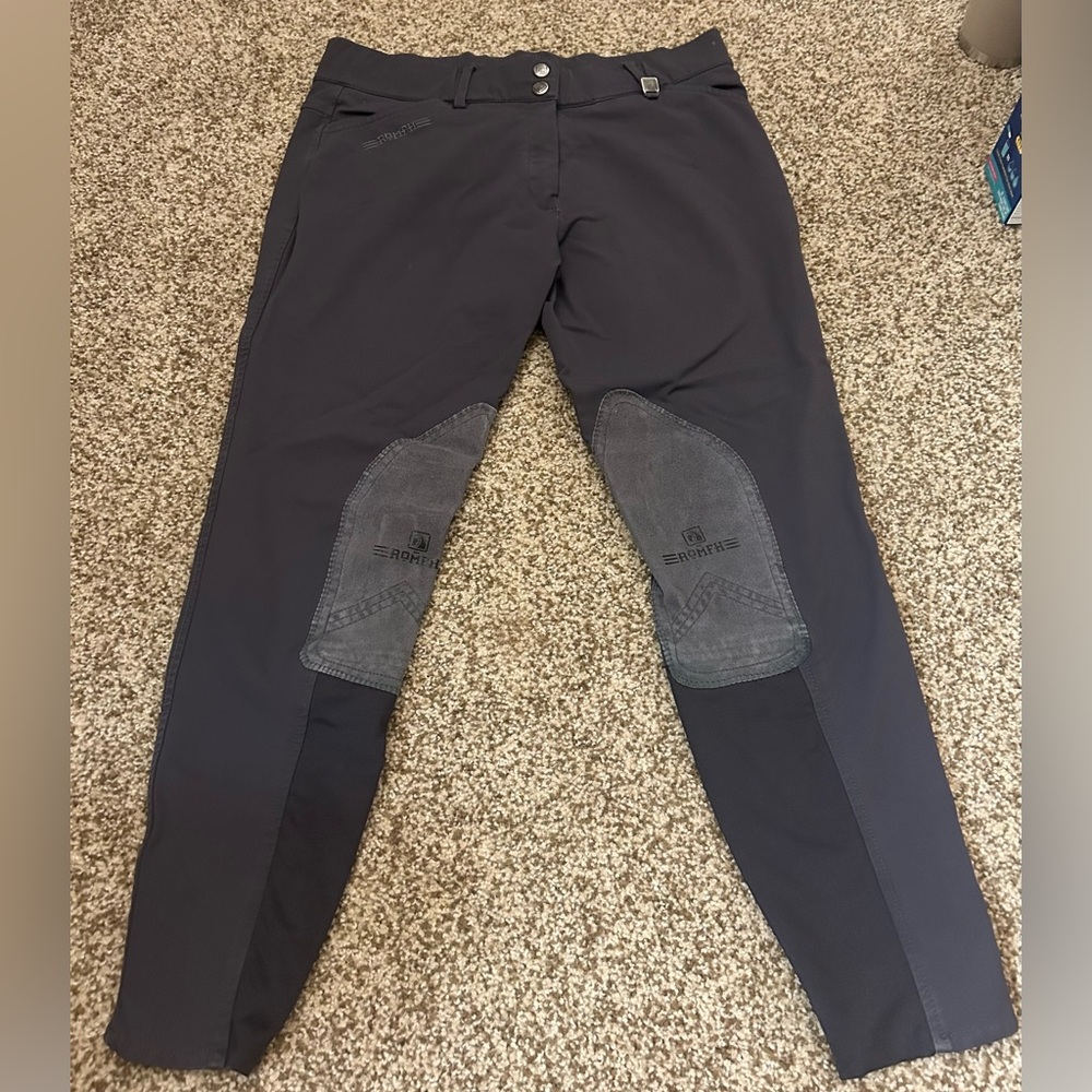 Romfh sarafina euro breeches knee patch size 30R